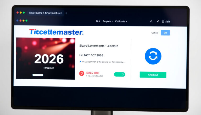 Ticketmaster: Tickets kaufen, Support und Verfügbarkeit 2026